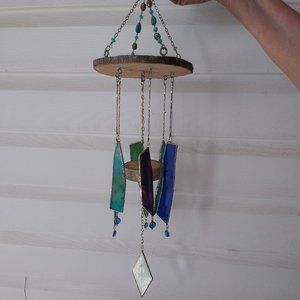 Stained Glass Wind Chime